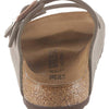 BIRKENSTOCK Unisex Arizona Birko-Flor Nubuck Leather Wide Mules, Grey Stone, 10