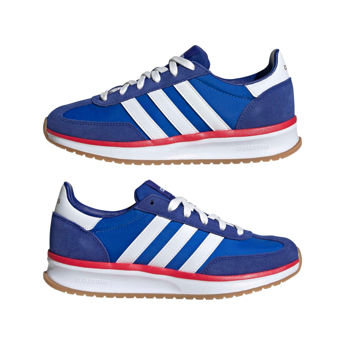 Adidas Women's Run 70s 2.0, Bright Royal/White/Pure Ruby, 8.5
