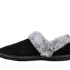 Skechers Women's Cozy Campfire-Fresh Toast Slipper, Black, 8.5