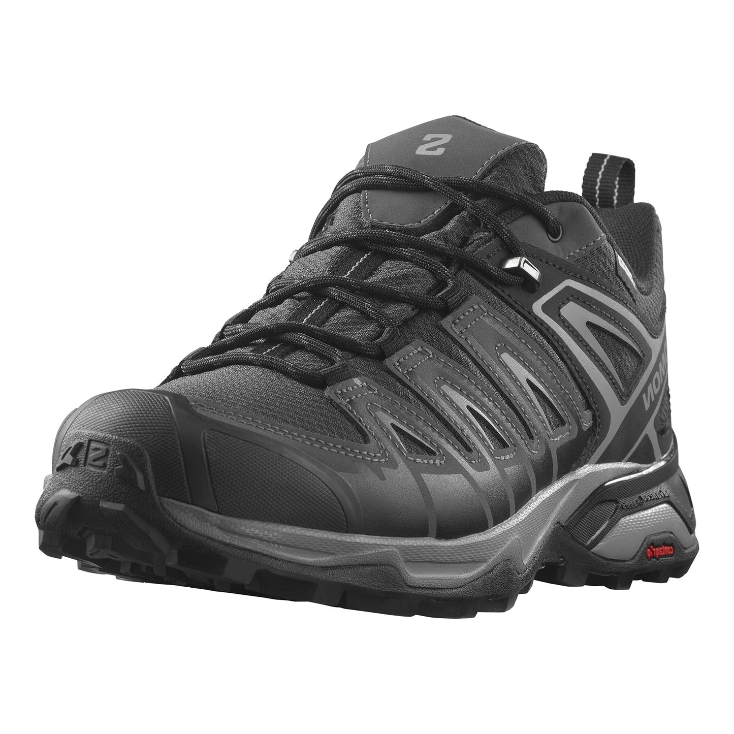 Salomon Men's X ULTRA PIONEER CLIMASALOMON™ WATERPROOF Hiking Shoes for Men, Phantom / Black / Quiet Shade, 10