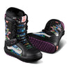 Vans HI-Standard OG Men's Snowboard Boots (8.5, (Hannah Eddy) Black/Multi)