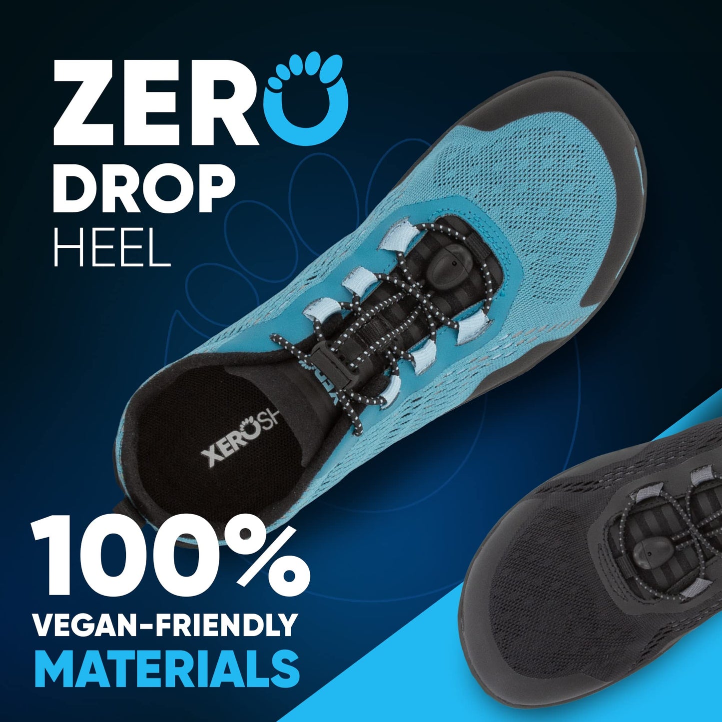 Xero Shoes Women's Aqua X Sport Barefoot Water Shoes, Surf, 7.5