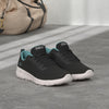 Skechers Women's Go Walk Joy Upturn, Black/Aqua, 5.5