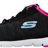 Skechers Women's Flex Appeal 3.0-Insiders Black/Multi Sneaker 7 W US