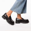Vagabond Shoemakers Cosmo 2.0 Leather Penny Loafer Black EU 39 (US Women's 9) M