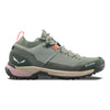 Salewa Women's Puez Knit Powertex Waterproof Trail Shoe for Hiking & Trekking - Shadow/Dark Olive - 11