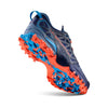 La Sportiva Men's Bushido III Performance Mountain/Trail Running Shoes, Deep Sea/Cherry Tomato, US 9 Wide (EU Equivalent 42)