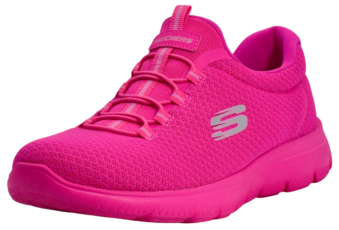 Skechers Women's Summits Shoes, Hot Pink, 10 M