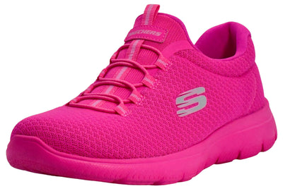 Skechers Women's Summits Shoes, Hot Pink, 10 M