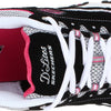 Skechers D'Lites Centennial Womens Sneakers Black/White/Pink 9.5 W