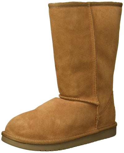 Koolaburra by UGG Girl's K KOOLA Tall Fashion Boot, Chestnut, 03 Medium US Big Kid