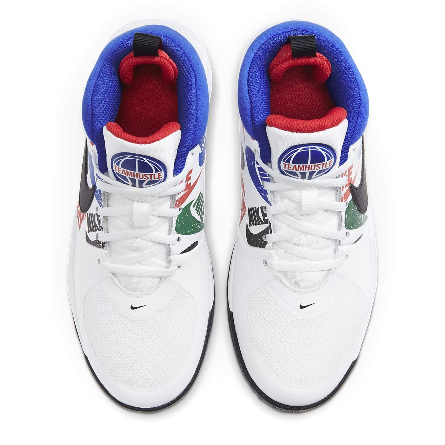 Nike Team Hustle D 9 (gs) Big Kids Cw5815-100 Size 6