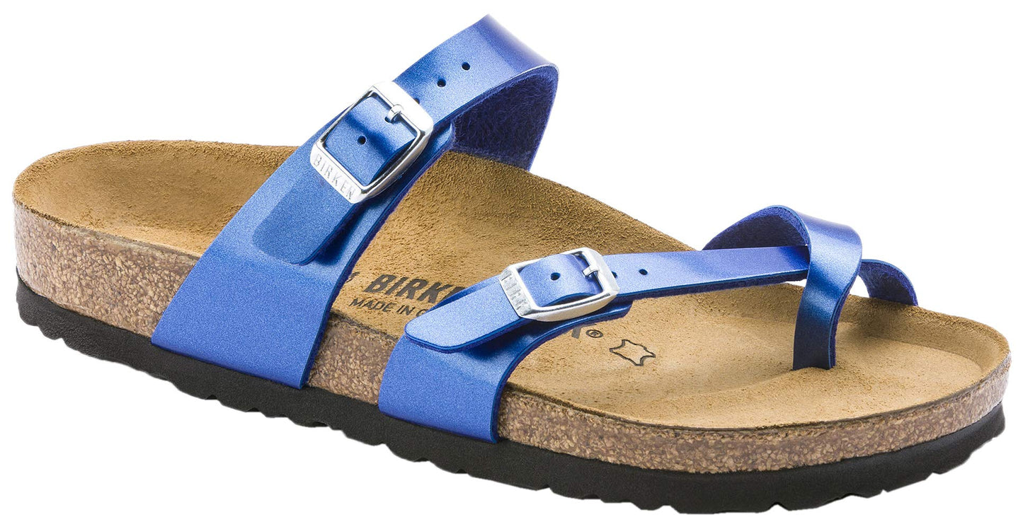 Birkenstock Women's Mayari Electric Metallic Ocean 36 R