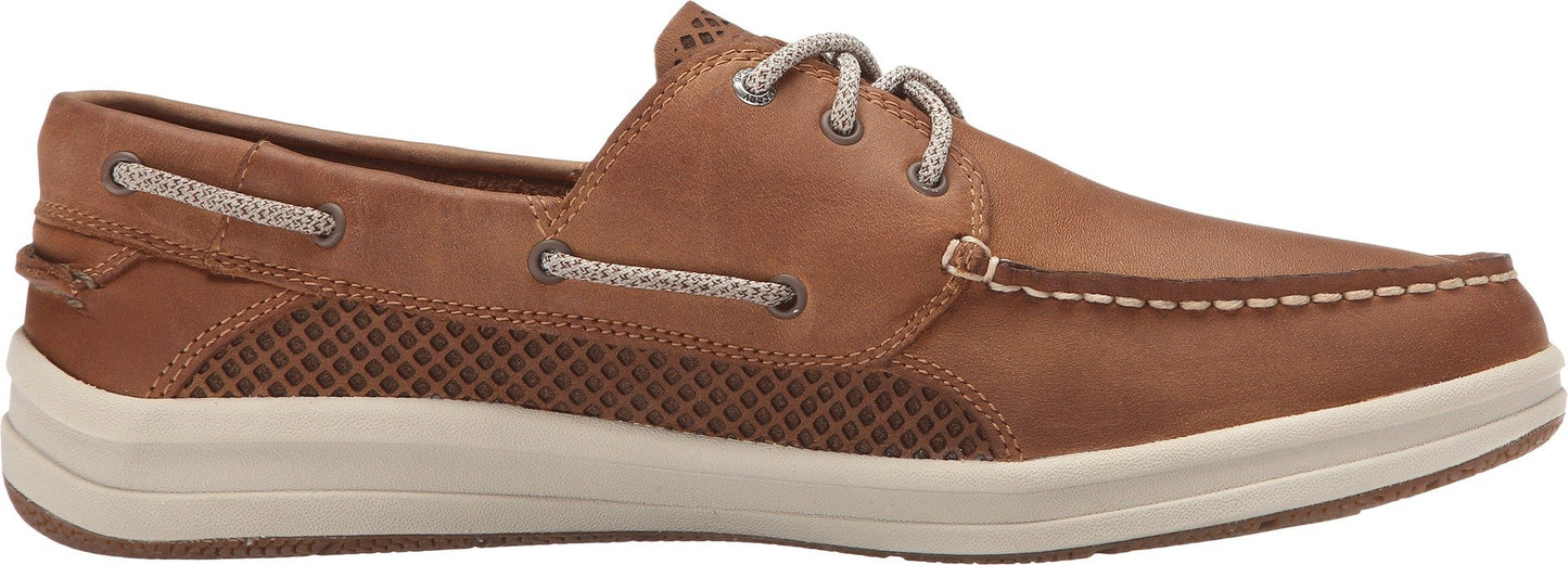 Sperry Top-Sider Men's Gamefish 3-Eye Boat Shoe, Dark Tan, 8 M US