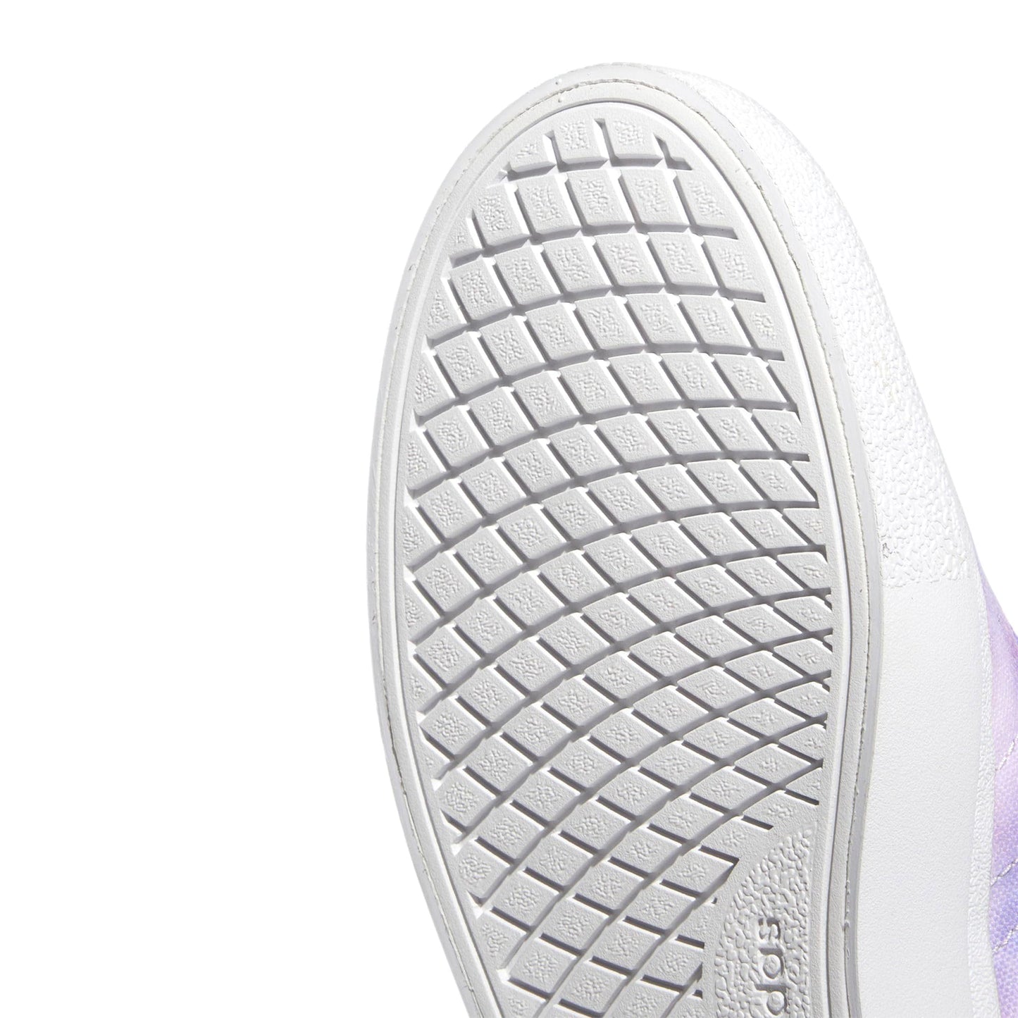 Adidas Women's Vulc Raid3r Skateboard Shoes, White/Pink/Silver Metallic US 6.5