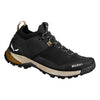Salewa Men's Puez Knit Powertex Waterproof Trail Shoe for Hiking & Trekking - Black/Black - 11