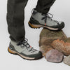 Salewa Men's Puez Knit Mid Powertex Waterproof Trail Boot for Hiking & Trekking - Shadow/Dark Olive - 7.5