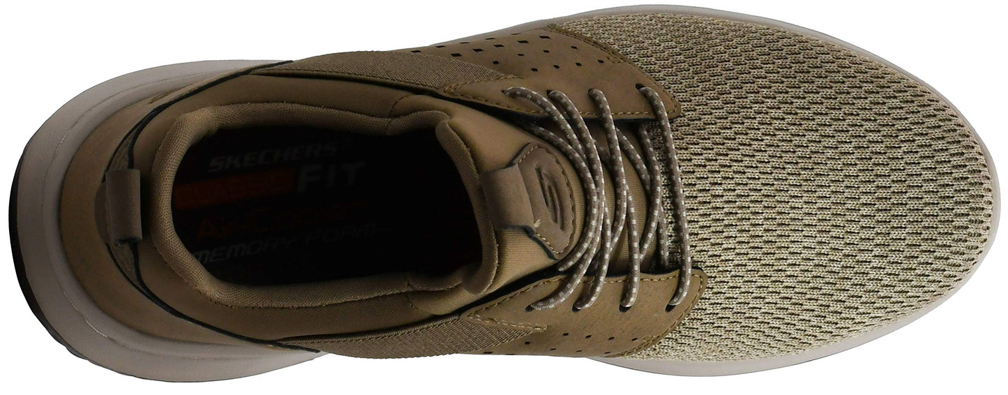 Skechers Men's Classic Fit Delson-Camben Khaki Sneaker 9 M US