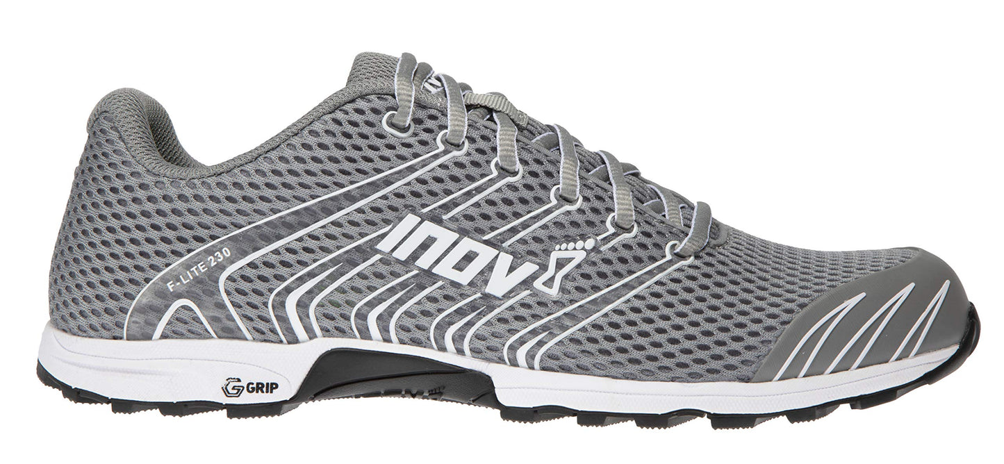 Inov-8 Womens F-Lite G 230 - Grey/White 9 W US