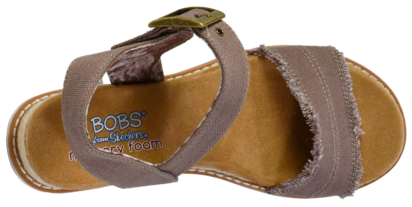 Skechers Women's Desert Kiss-Adobe Princess Sandal, Mocha, 7 M US
