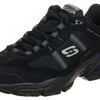 Skechers Sport Men's Vigor 2.0 Trait Memory Foam Sneaker, Black, 10.5 M US