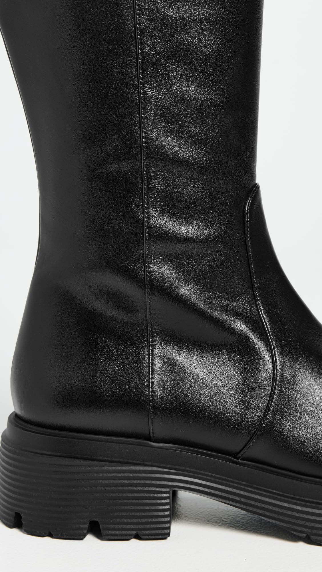 Stuart Weitzman Women's Soho Lite Zip Boots, Black, 7 Medium US