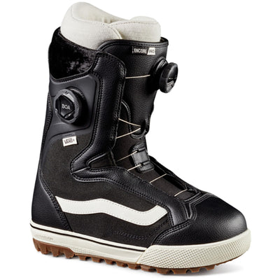 Vans Womens Encore Pro Snowboard Boots (Black/Marshmallow, 8.5)