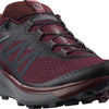 Salomon Women's Sense Ride 4 Running Shoes for Women, Wine Tasting/Quiet Shade/Ebony, 10