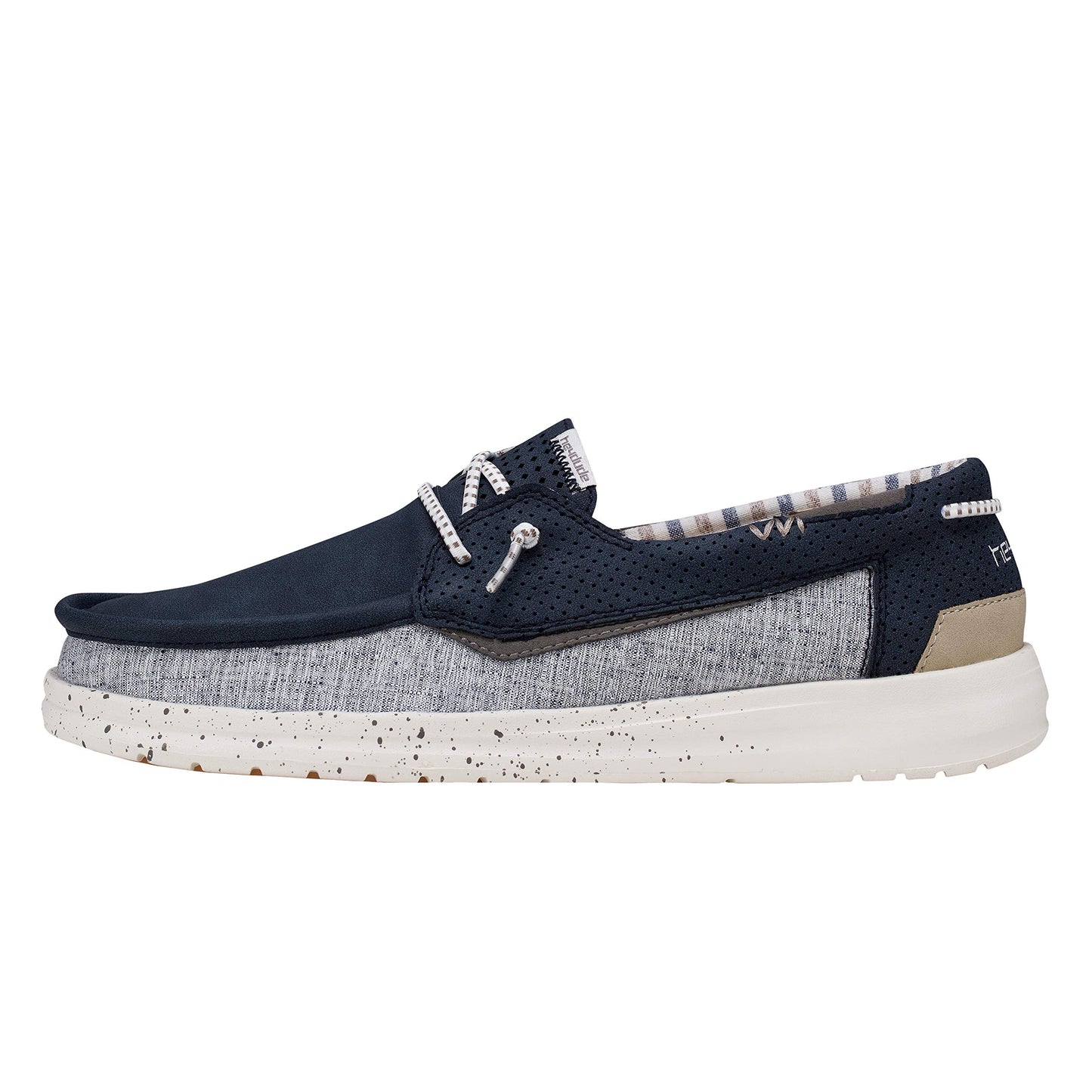 Hey Dude Men's Welsh Ocean, Size 10 | Men’s Loafers | Men’s Slip On Shoes | Comfortable & Light-Weight