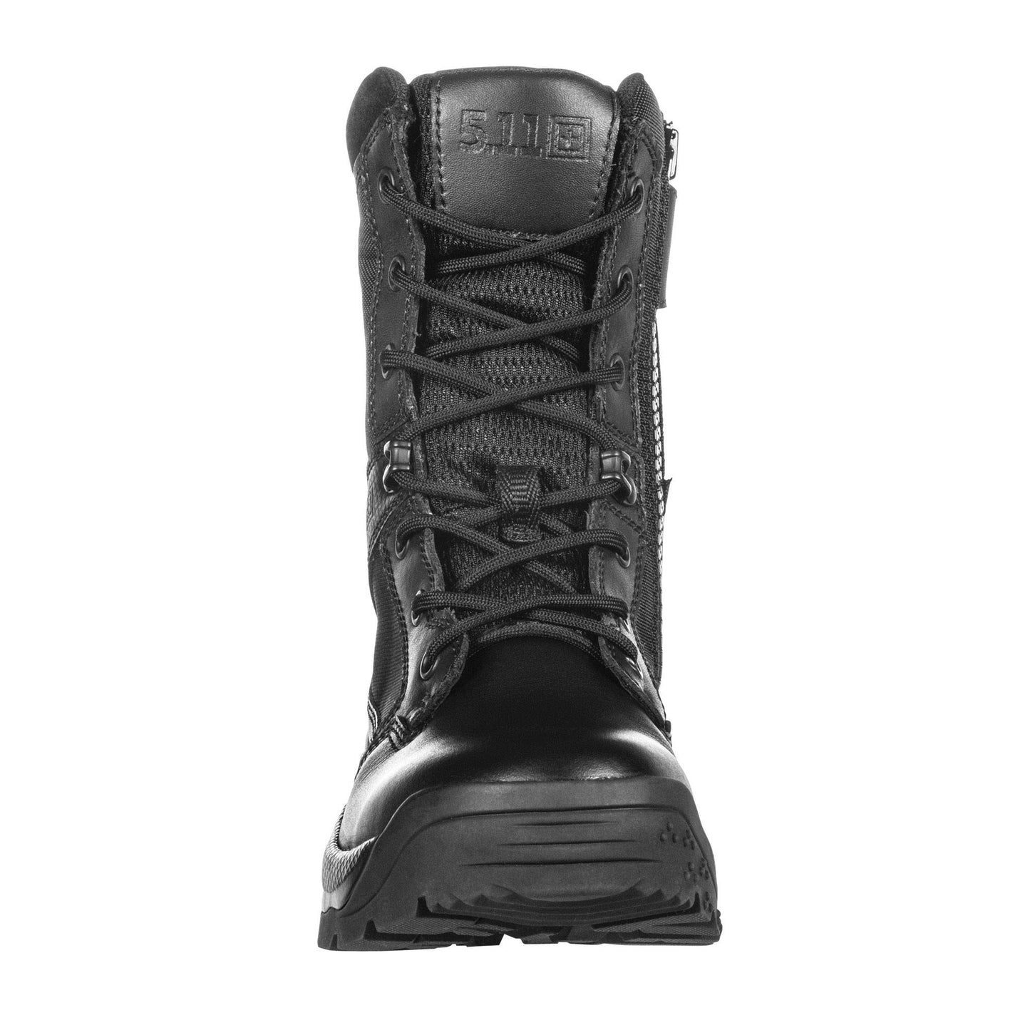 5.11 Women's ATAC 2.0 8" Tactical Side Zip Military Combat Boot, Style 12403, Black, 7.5 D(M) US