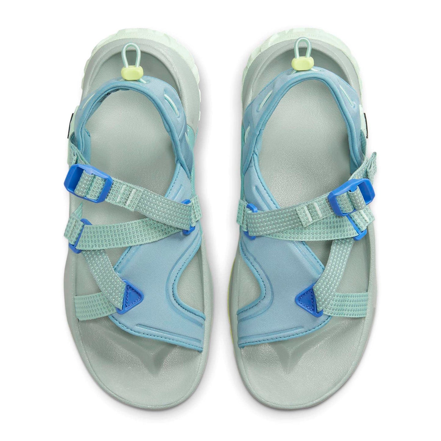 Nike Women's Oneonta Trail Sandal (Worn Blue/Dusty Sage/Mint Foam/Night Forest, us_footwear_size_system, adult, women, numeric, medium, numeric_8)