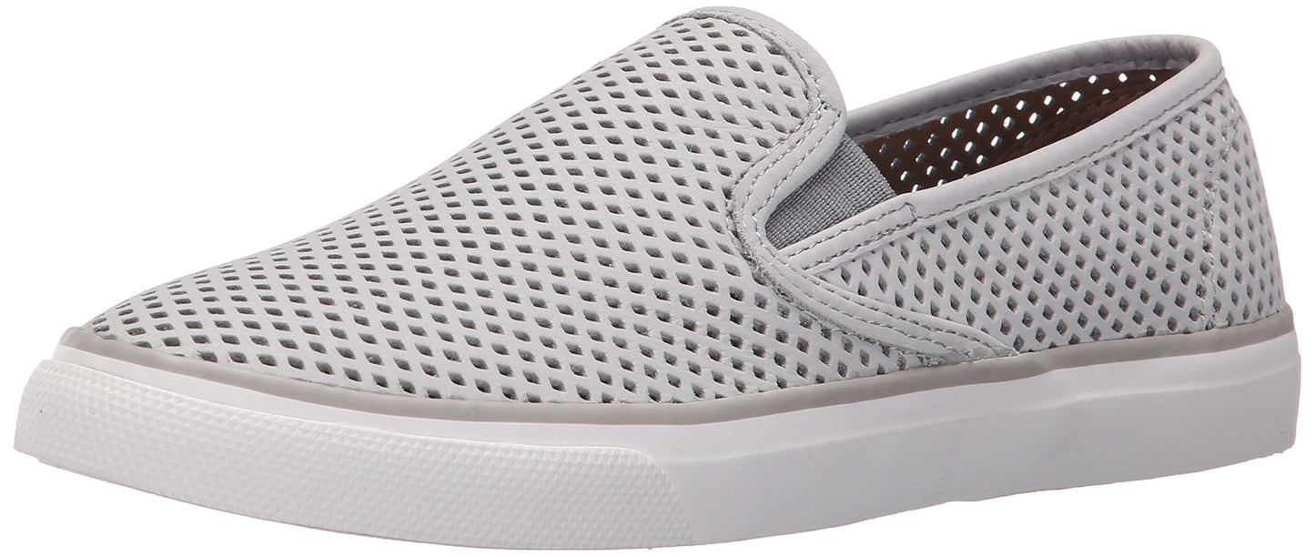 Sperry Top-Sider Women's Seaside Fashion Sneaker, Grey, 5 M US