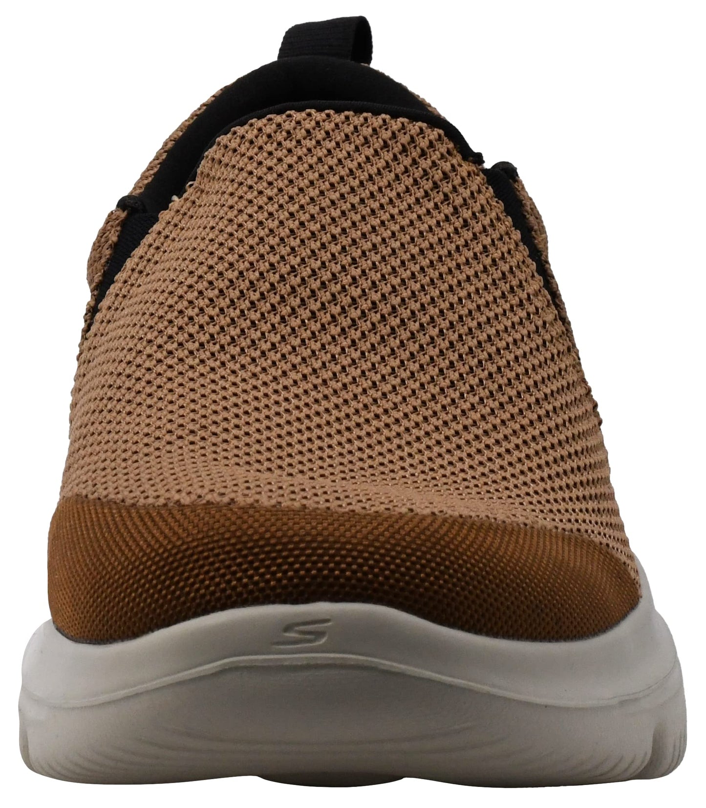 Skechers Men's GO Walk Evolution Ultra-Impeccable Sneaker, Brown/Black, 10.5 X-Wide