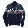 Dale of Norway Christmas Sweater (Toddler/Little Kids/Big Kids) Red Rose/Off-White/Navy 4 Toddler