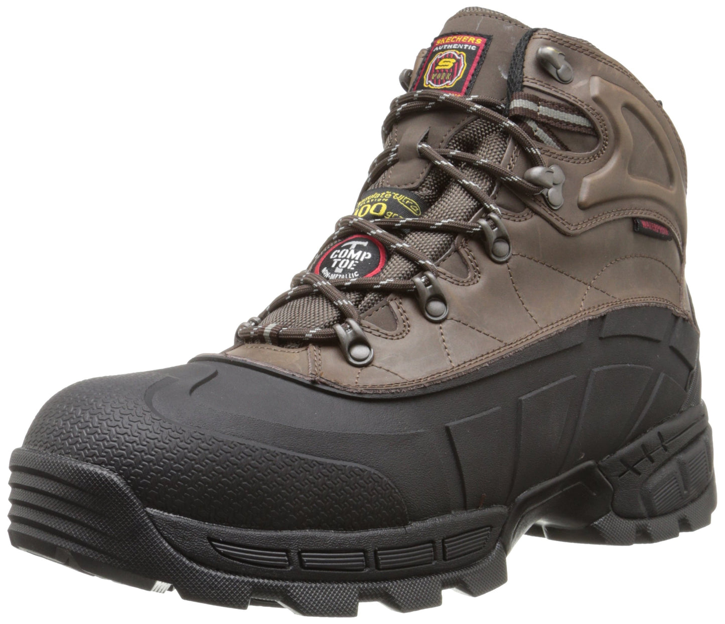 Skechers for Work Men's Radford Boot Black/Brown