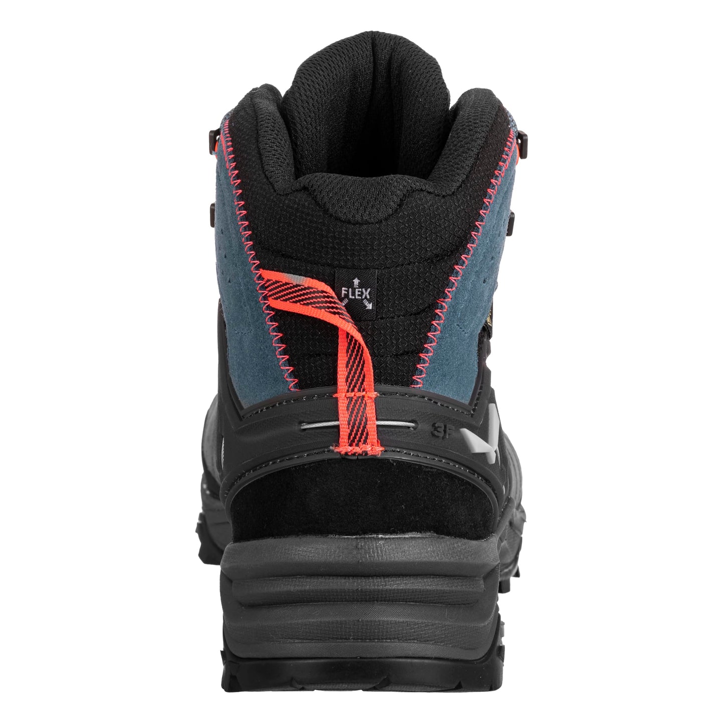 Salewa Women's Alp Trainer 2 Mid Gore-Tex Waterproof GTX Hiking Boot - Java blue/Fluo Coral - 9