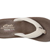 SKECHERS Womens Asana - Valley Chic!, Natural, 8, Medium