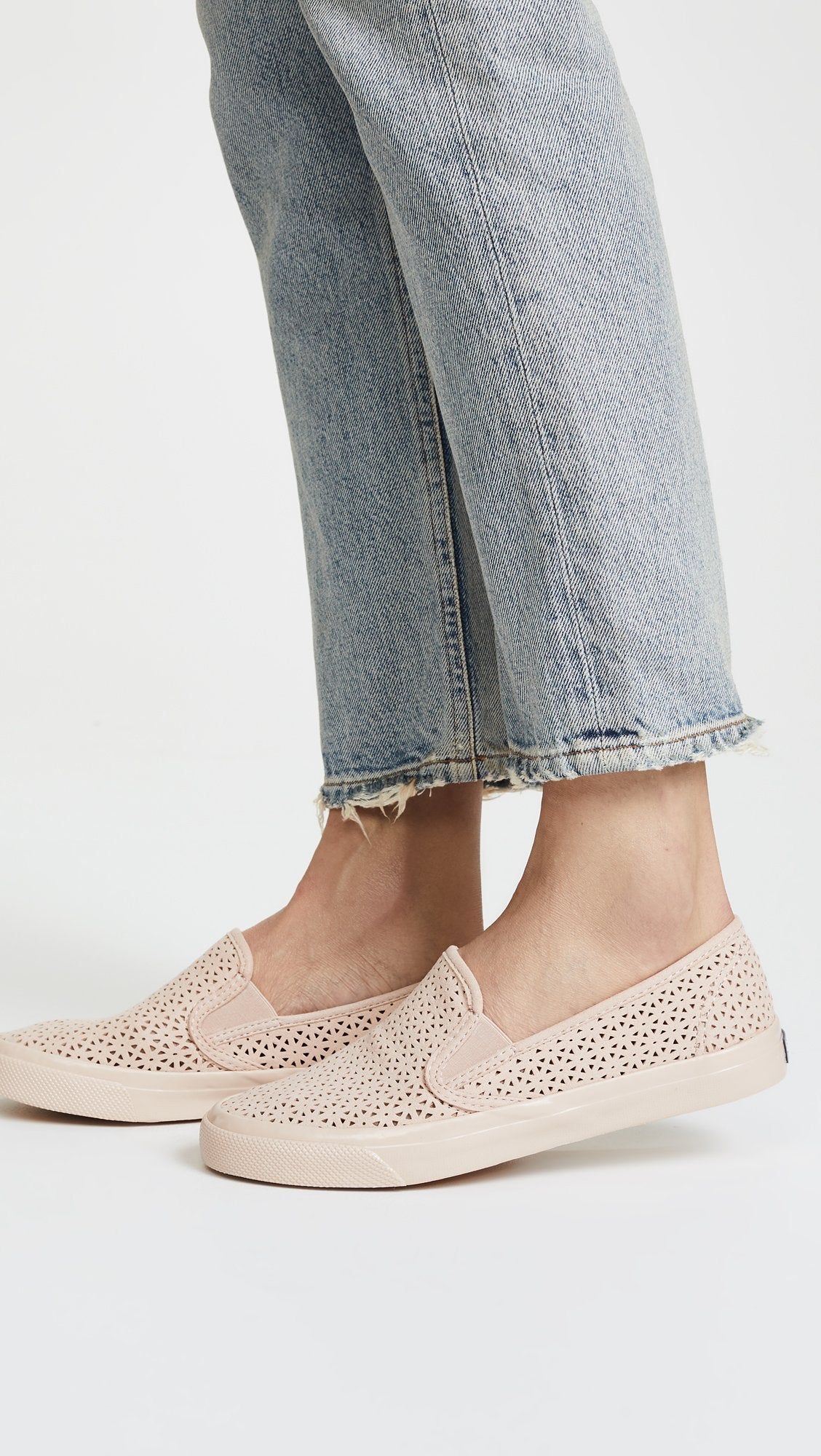 Sperry Top-Sider Women's Seaside Nautical Perf Shoe, Rose, 9 Medium US