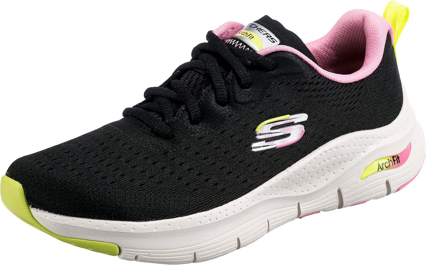 Skechers Sport Arch FitInfinity Cool Sneaker Womens Sneaker 85 BM US BlackMulti