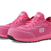 Skechers Bulkin – Balran Comp Toe Hot Pink 7 B (M)