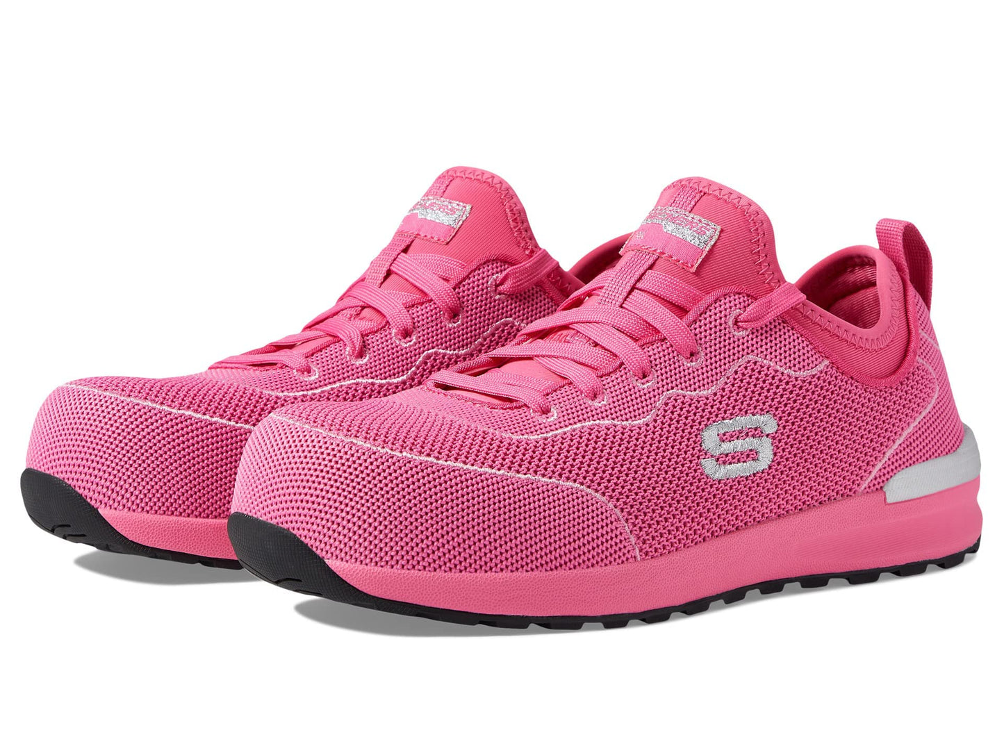 Skechers Bulkin – Balran Comp Toe Hot Pink 7 B (M)