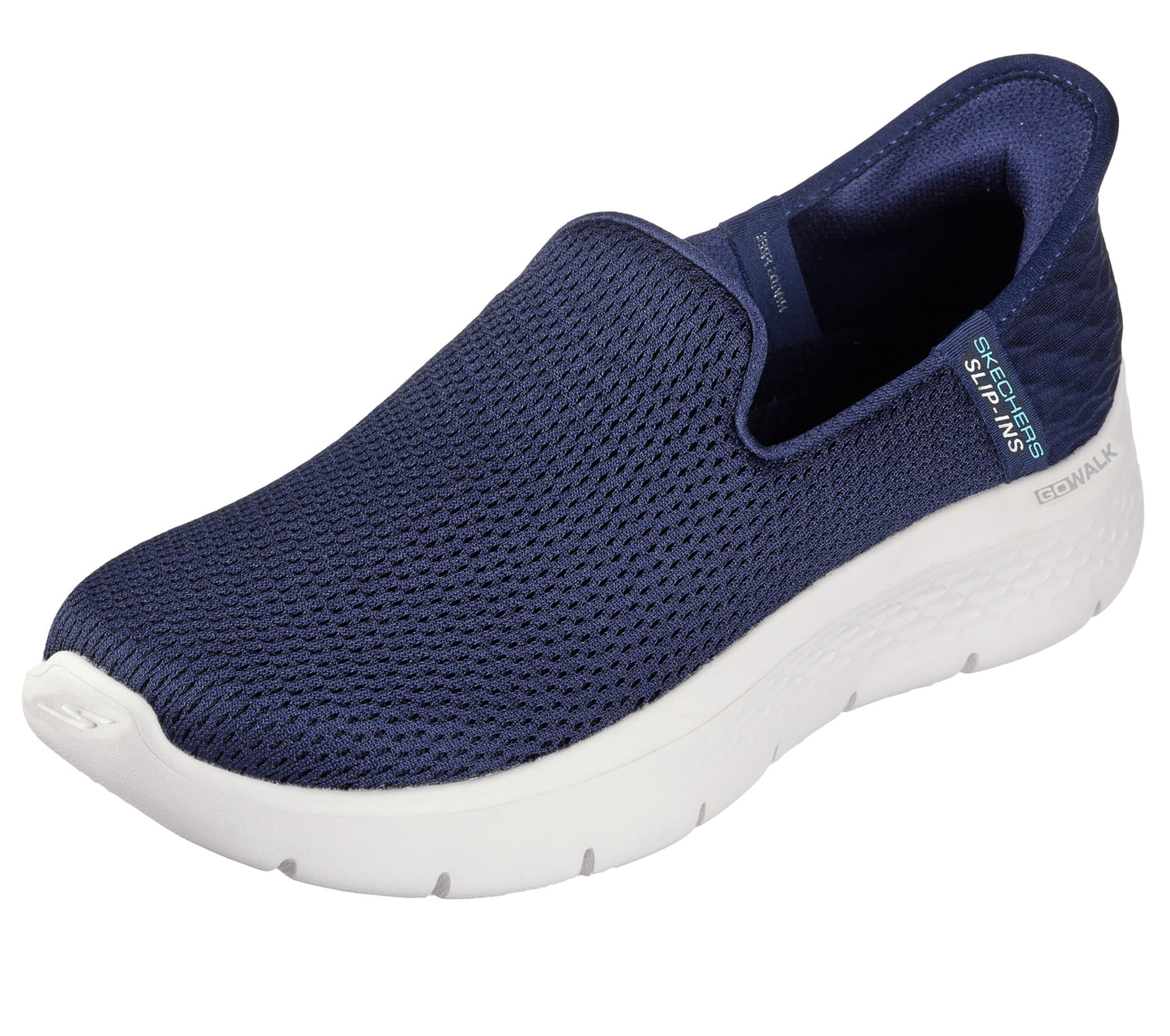 Skechers Women's Hands Free Slip-Ins Go Walk Flex-Relish Sneaker, Navy, 10 Wide US