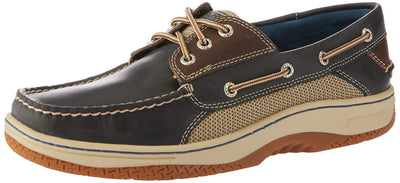 Sperry Men's Billfish 3-eye Boat Shoe Navy/Brown 8.5 M