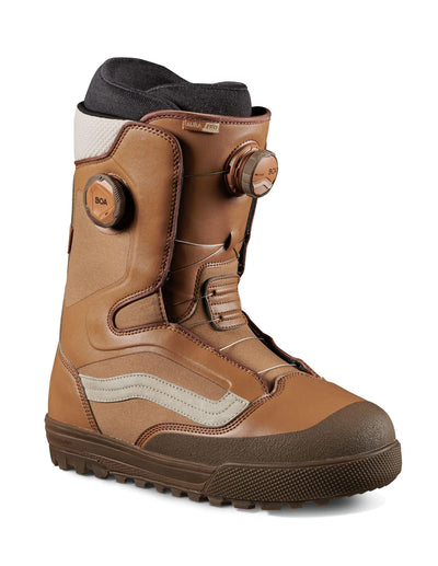Vans Men's Aura Pro Snowboard Boot (9.5, Tobacco/Gum)