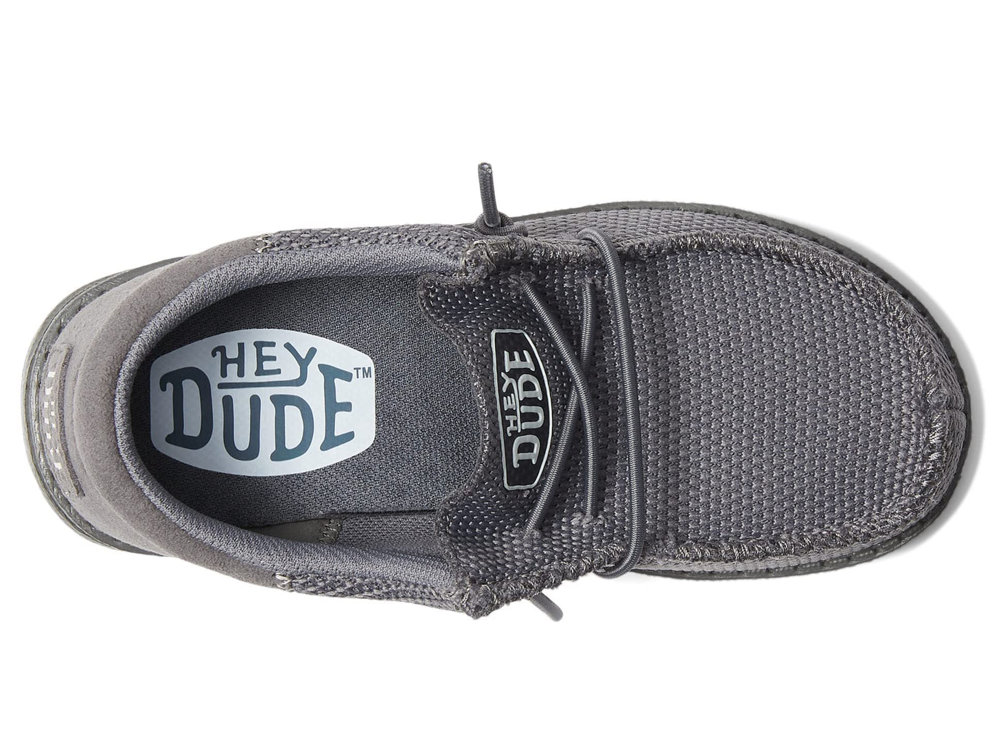 Hey Dude® Kids Wally Funk Mono Toddler Shoes – Textile Construction – Foam Insole – Round Toe Alloy 10 Toddler Medium