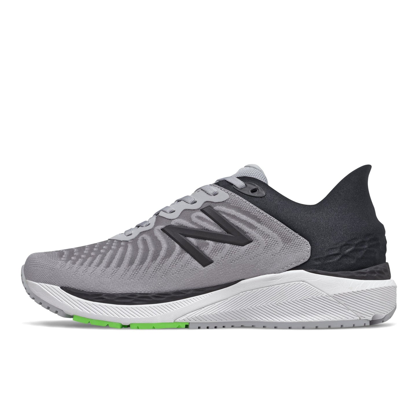 New Balance M860V11 - Light Aluminum W/Black, 11.5