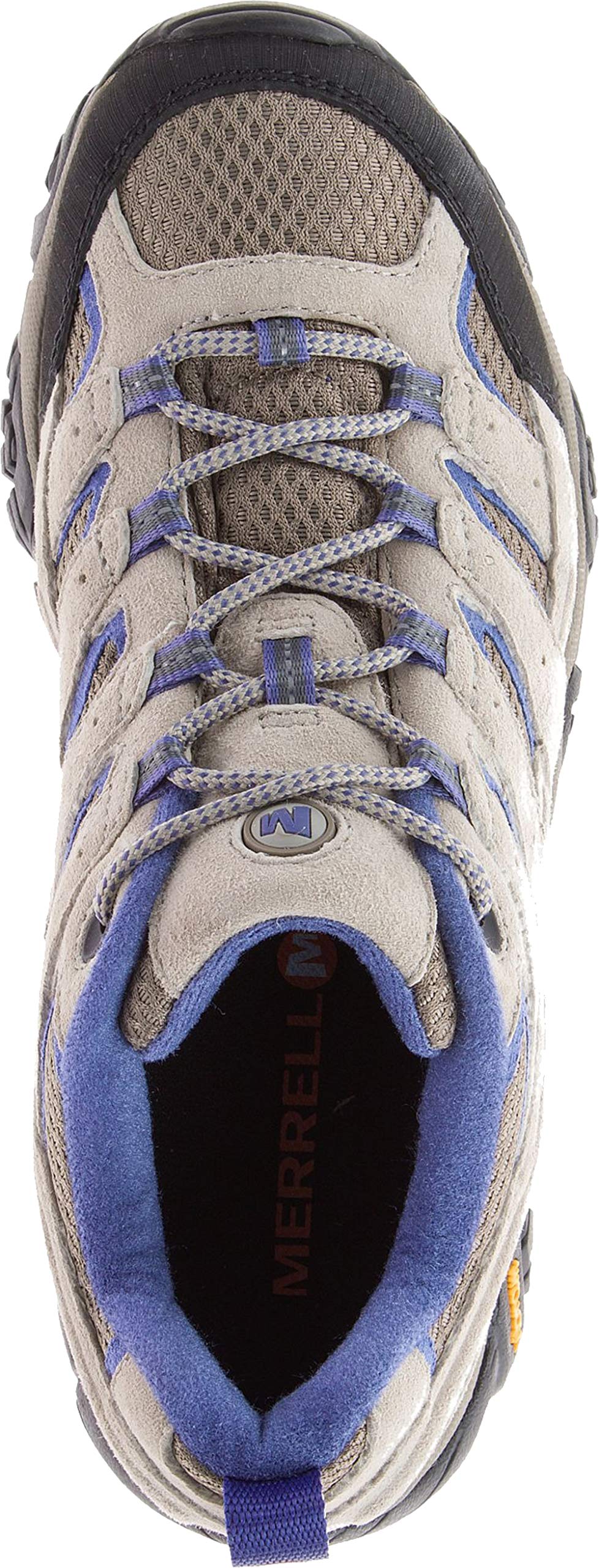 Merrell Women's Moab 2 Vent Hiking Shoe, Aluminum/Marlin, 6 W US