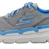 Skechers Women's Max Cushion-17690 Sneaker, Grey/Black, 10 M US