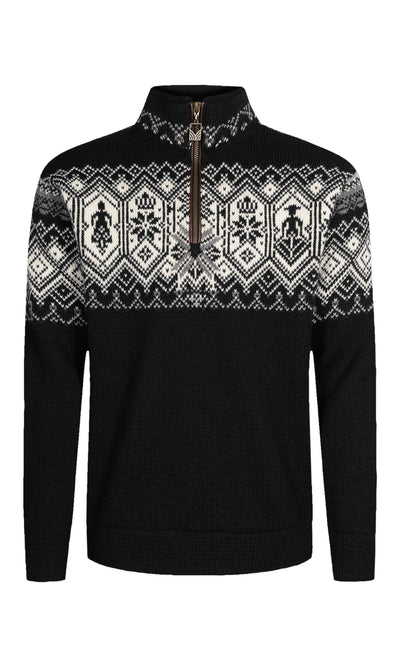 Dale of Norway Norge  100% Norwegian Wool Sweater Small Black