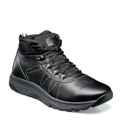 Florsheim Tread Lite Plain Toe Hiker Boot Black Milled/Mesh 9.5 W (3E)